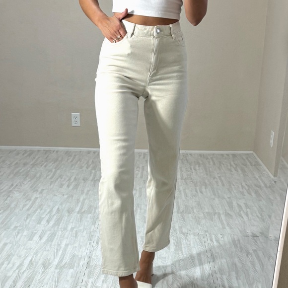 Aritzia Wilfred Straight Cropped Jeans - Picture 6 of 12
